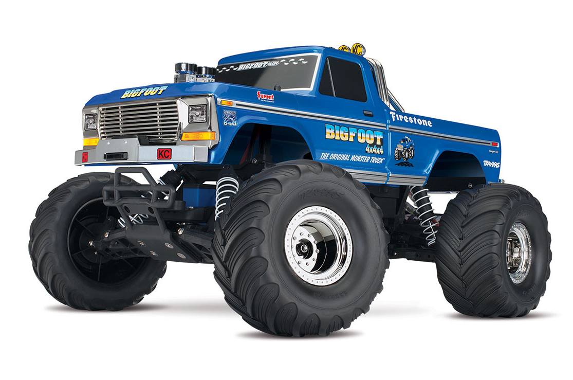 Радиоуправляемая машина TRAXXAS BIGFOOT No. 1 1:10 2WD TRA36034-1 купить в  Челябинске, низкие цены, интернет-магазин Драйв Хобби