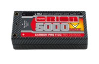 Аккумулятор Team Orion Batteries 7.6V 5000mAh 110C LiPo Carbon Pro Short pack Tubes plug ORI14076